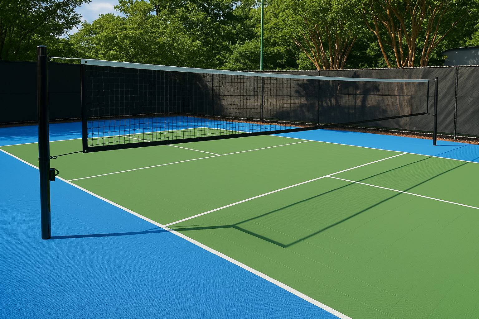 Badminton court